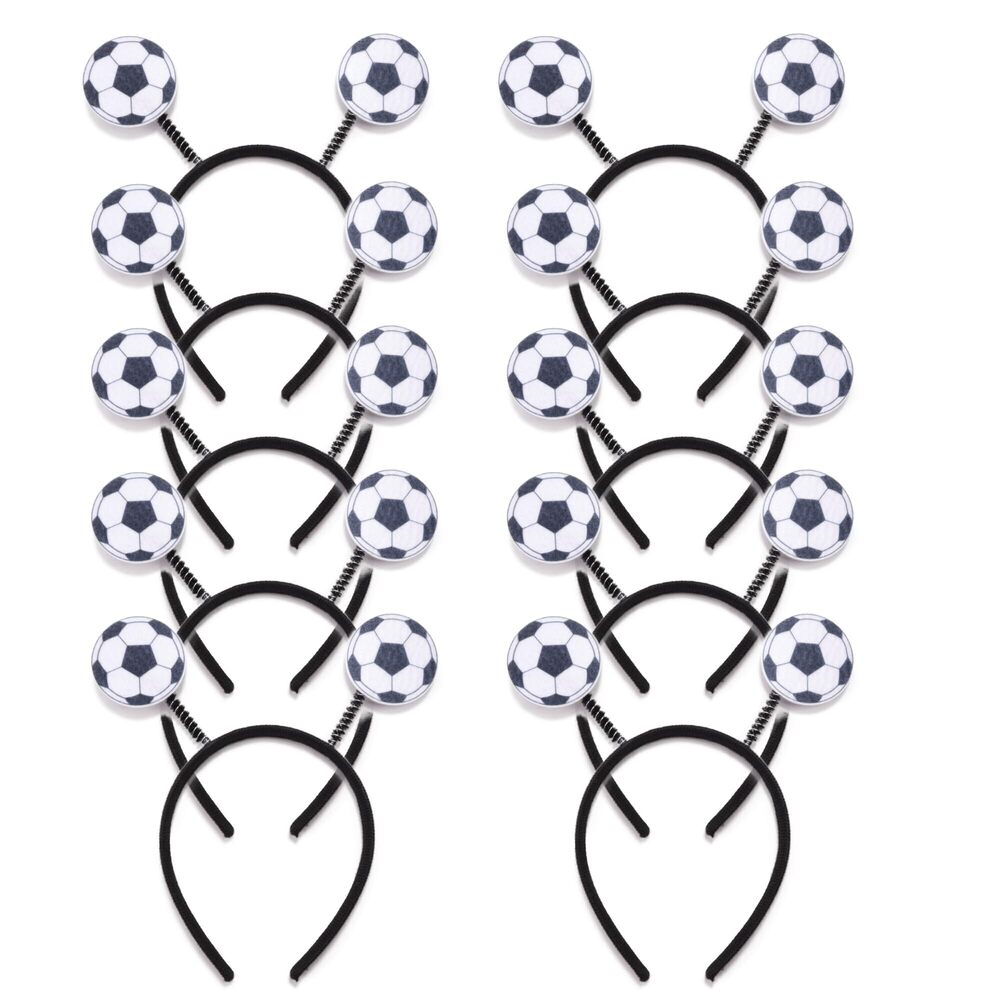 6599 Soccer Bopper Headbands, Sports Themed Hair Accessory, Team Party